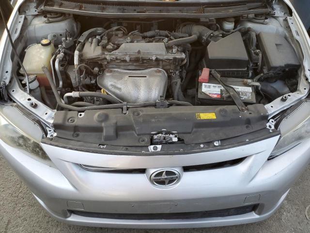 JTKJF5C75B3019372 - 2011 TOYOTA SCION TC ვერცხლისფერი ფოტო 11
