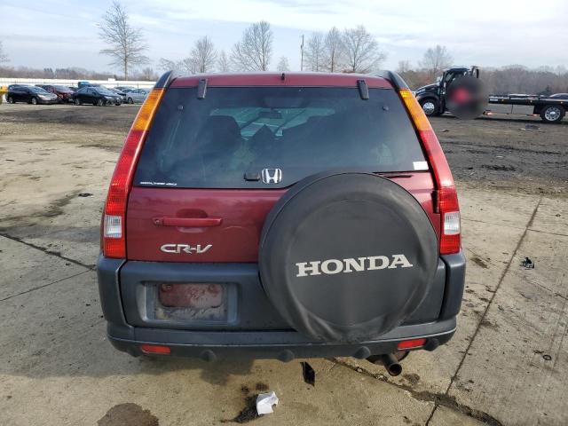 SHSRD78863U159912 - 2003 HONDA CR-V EX RED photo 6