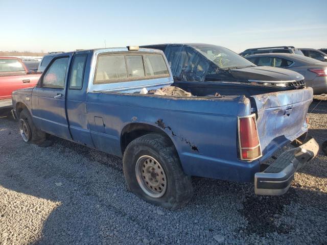 1GCCT19Z6J2262557 - 1988 CHEVROLET S TRUCK S10 BLUE photo 2