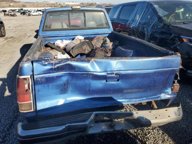 1GCCT19Z6J2262557 - 1988 CHEVROLET S TRUCK S10 BLUE photo 6