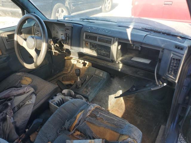 1GCCT19Z6J2262557 - 1988 CHEVROLET S TRUCK S10 BLUE photo 8