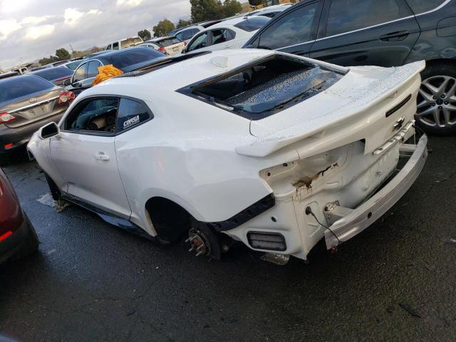 1G1FJ1R65K0155160 - 2019 CHEVROLET CAMARO ZL1 WHITE photo 2