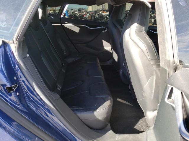 5YJSA1E22GF174380 - 2016 TESLA MODEL S ლურჯი ფოტო 10