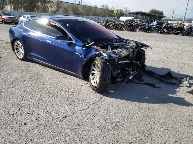 5YJSA1E22GF174380 - 2016 TESLA MODEL S ლურჯი ფოტო 4