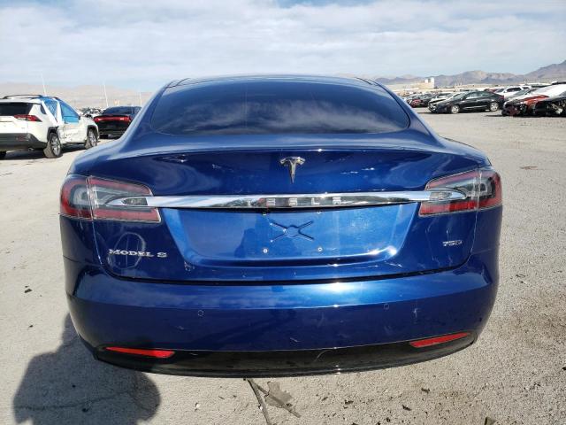 5YJSA1E22GF174380 - 2016 TESLA MODEL S ლურჯი ფოტო 6