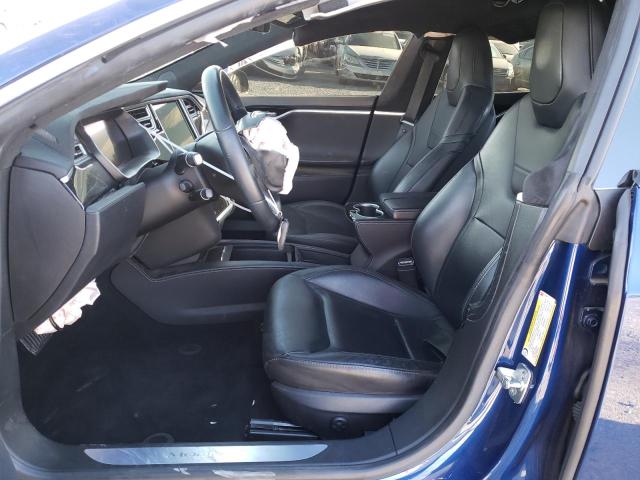 5YJSA1E22GF174380 - 2016 TESLA MODEL S ლურჯი ფოტო 7