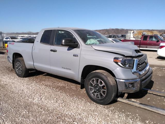 5TFUY5F12MX034803 - 2021 TOYOTA TUNDRA DOUBLE CAB SR/SR5 GRAY photo 4