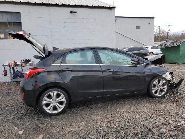 KMHD35LE1DU145684 - 2013 HYUNDAI ELANTRA GT BLACK photo 3