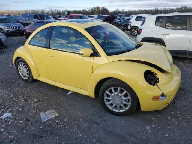 3VWCK31C45M404860 - 2005 VOLKSWAGEN NEW BEETLE GLS YELLOW photo 4