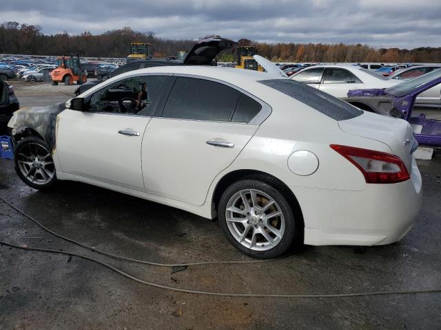 1N4AA51E19C823806 - 2009 NISSAN MAXIMA S WHITE photo 2