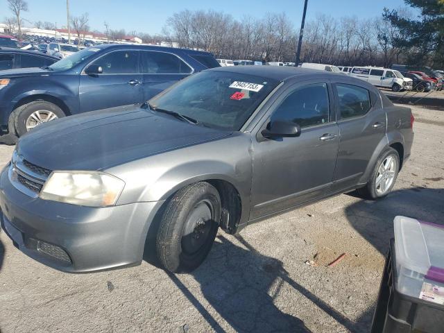 1C3CDZCBXCN179159 - 2012 DODGE AVENGER SXT GRAY photo 1