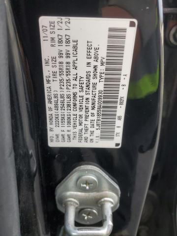 5J8TB18558A009930 - 2008 ACURA RDX TECHNOLOGY BLACK photo 14