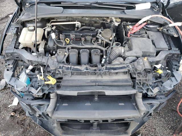 1FADP3F28DL358853 - 2013 FORD FOCUS SE GRAY photo 11