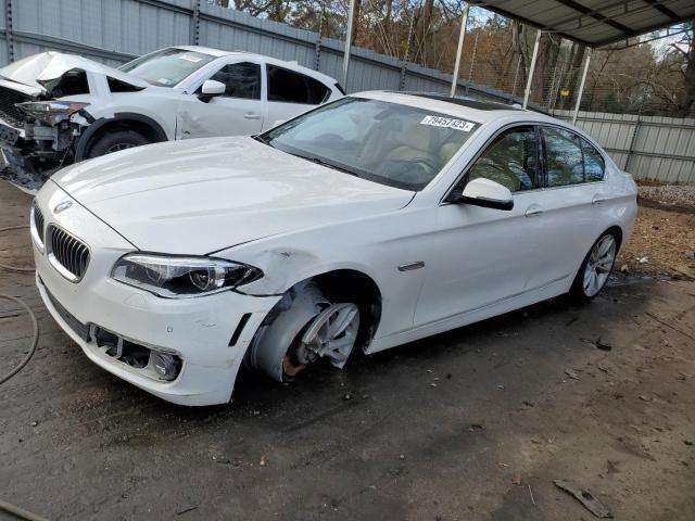 WBAXA5C58ED690044 - 2014 BMW 535 D WHITE photo 1