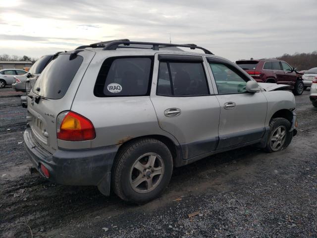 KM8SC73D82U273556 - 2002 HYUNDAI SANTA FE GLS SILVER photo 3