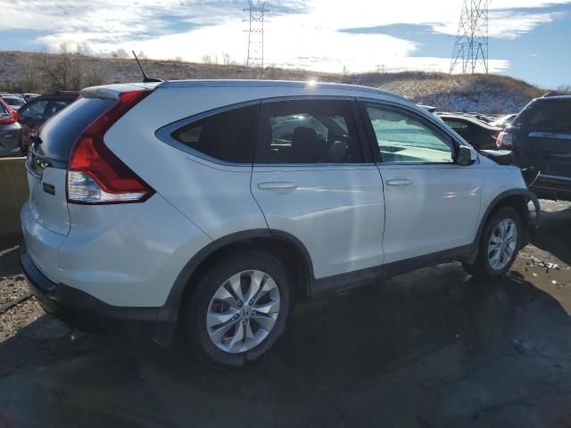 5J6RM3H70EL035264 - 2014 HONDA CR-V EXL WHITE photo 3