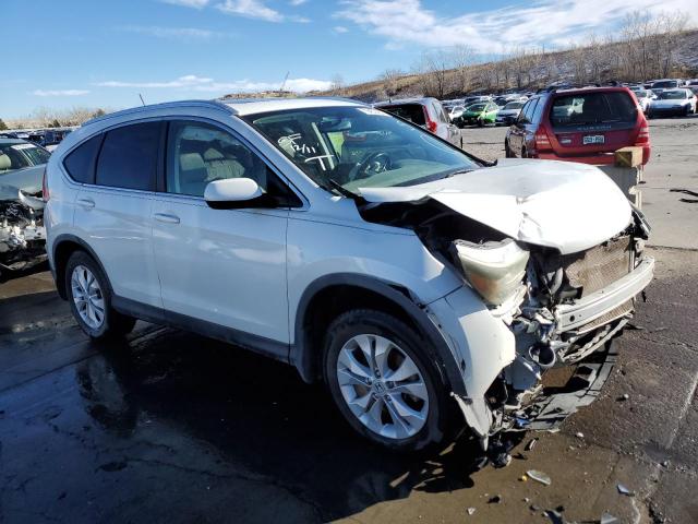 5J6RM3H70EL035264 - 2014 HONDA CR-V EXL WHITE photo 4