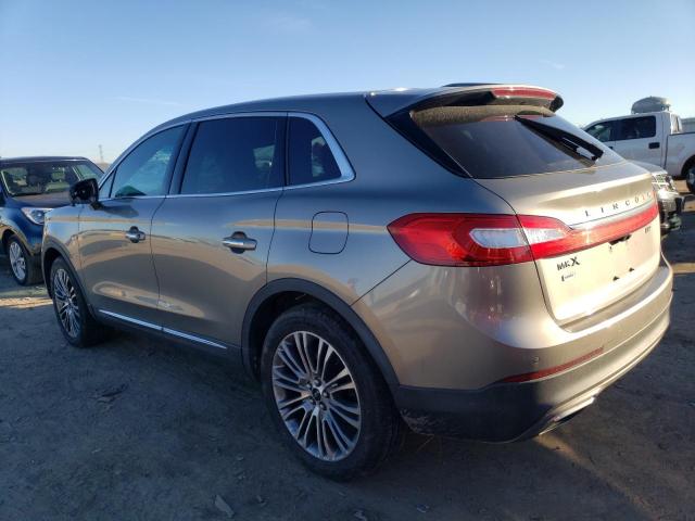 2LMTJ8LR8GBL32831 - 2016 LINCOLN MKX RESERVE 灰色 照片 2