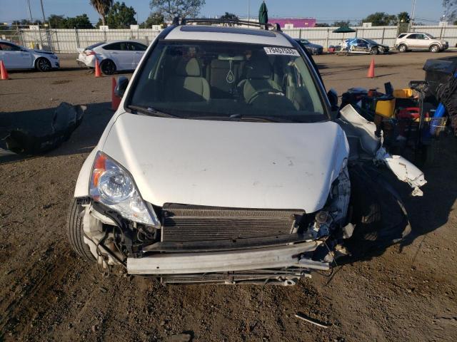 JHLRE48507C105665 - 2007 HONDA CR-V EX WHITE photo 5