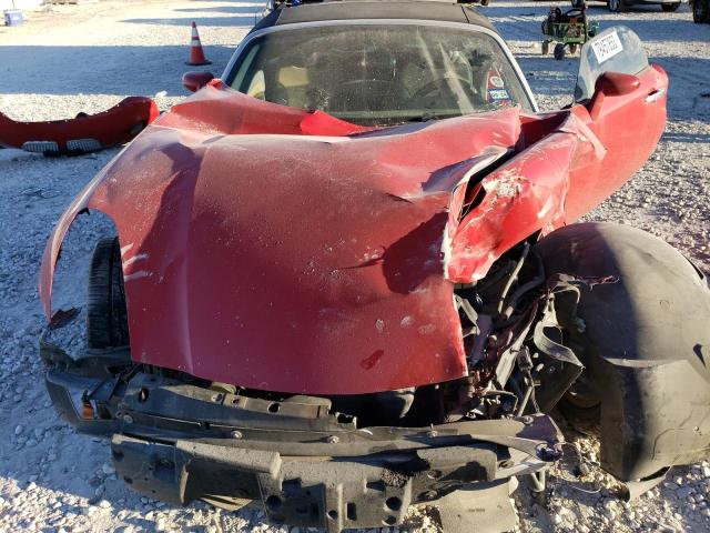 1G2MB35B97Y104591 - 2007 PONTIAC SOLSTICE RED photo 11