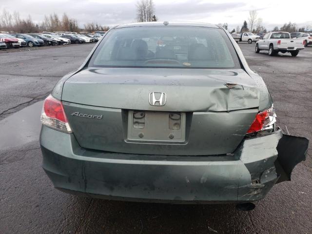 1HGCP2F8XAA029388 - 2010 HONDA ACCORD EXL GREEN photo 6