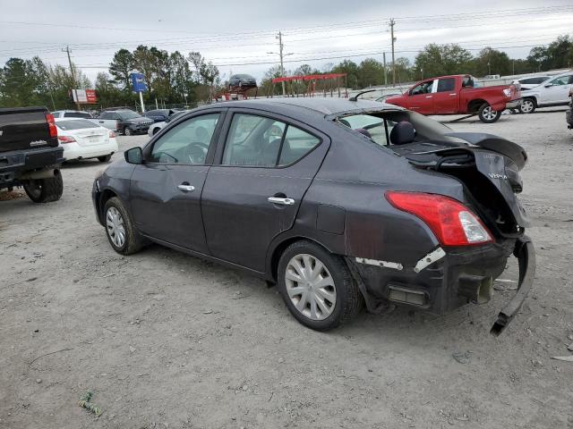 3N1CN7AP2FL921606 - 2015 NISSAN VERSA S GRAY photo 2