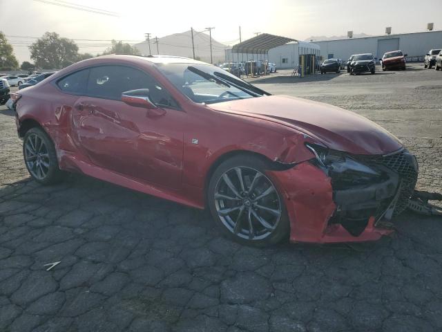 JTHHA5BC0K5009807 - 2019 LEXUS RC 300 RED photo 4