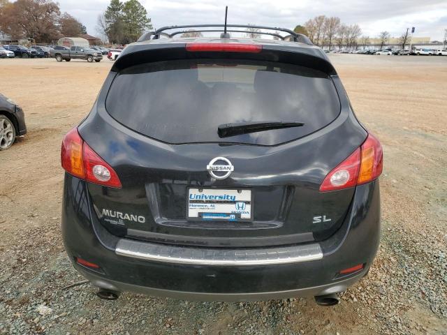 JN8AZ1MU4AW009008 - 2010 NISSAN MURANO S BLACK photo 6