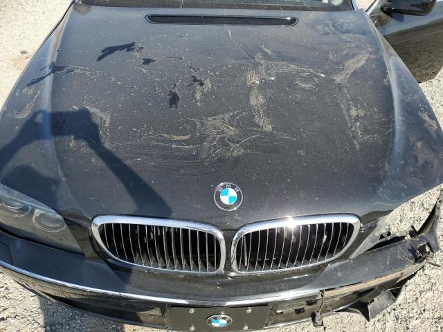 WBAHN83538DT80284 - 2008 BMW 750 LI BLACK photo 11