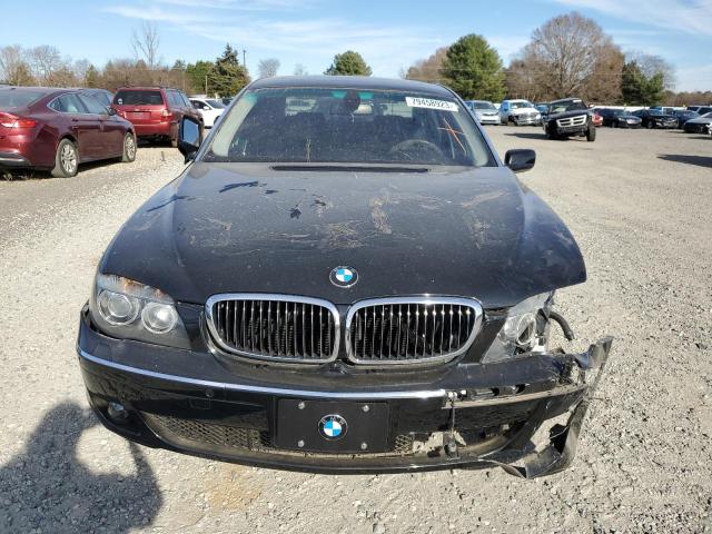 WBAHN83538DT80284 - 2008 BMW 750 LI BLACK photo 5