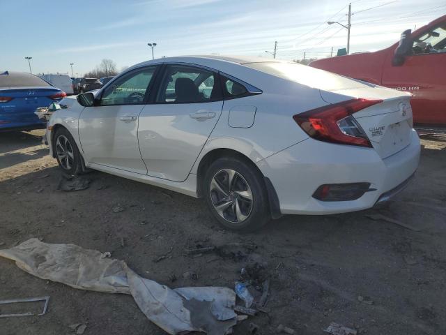 19XFC2F61LE029107 - 2020 HONDA CIVIC LX WHITE photo 2