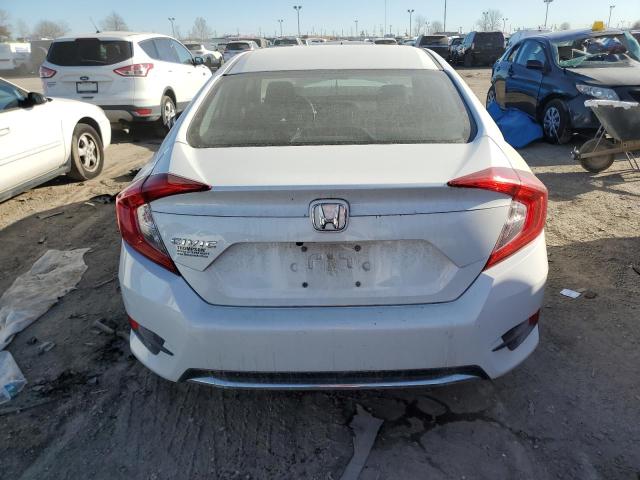 19XFC2F61LE029107 - 2020 HONDA CIVIC LX WHITE photo 6