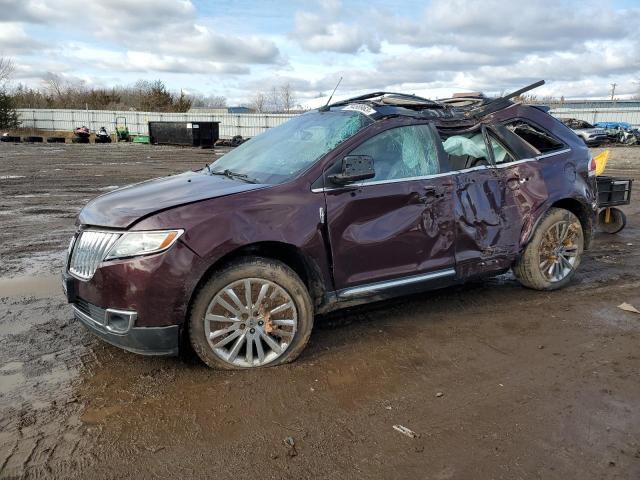 2LMDJ8JK8BBJ01267 - 2011 LINCOLN MKX MAROON photo 1