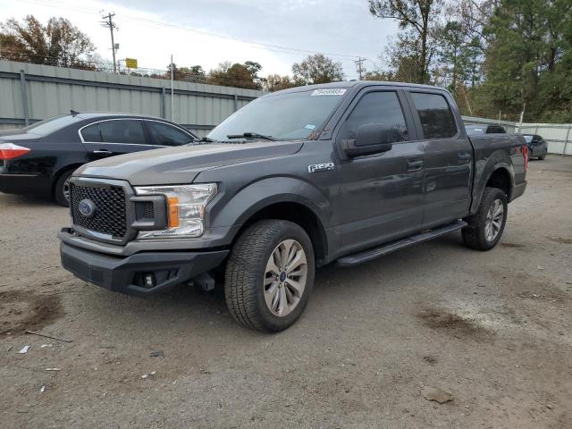 1FTEW1CP4JKF12742 - 2018 FORD F150 SUPERCREW GRAY photo 1