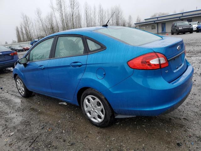 3FADP4BJ7CM126521 - 2012 FORD FIESTA SE BLUE photo 2