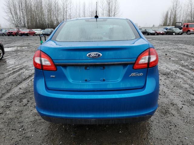 3FADP4BJ7CM126521 - 2012 FORD FIESTA SE BLUE photo 6