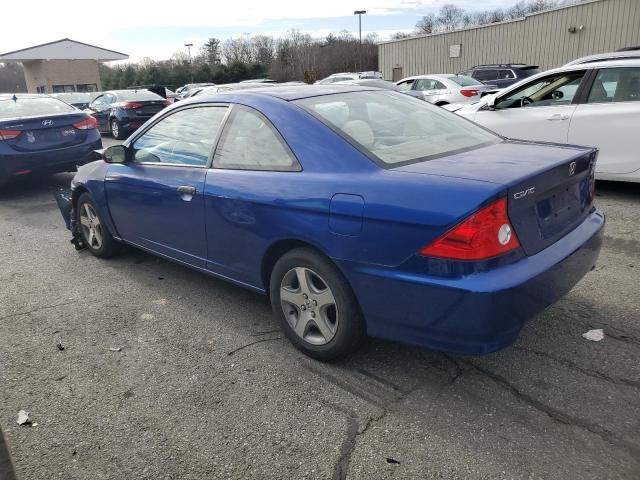1HGEM22154L078596 - 2004 HONDA CIVIC DX VP Mavi foto 2
