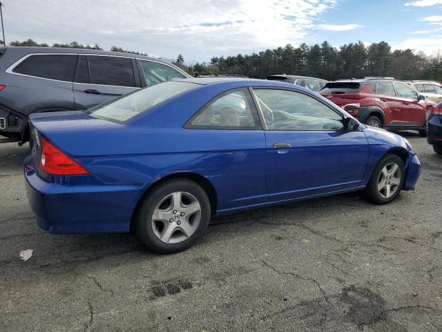 1HGEM22154L078596 - 2004 HONDA CIVIC DX VP Mavi foto 3