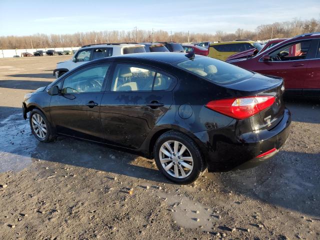 KNAFX4A68E5220140 - 2014 KIA FORTE LX BLACK photo 2