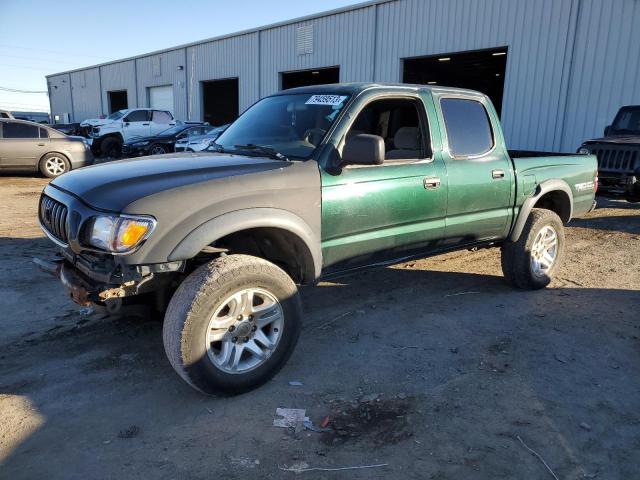 5TEGM92N04Z334275 - 2004 TOYOTA TACOMA DOUBLE CAB PRERUNNER GREEN photo 1