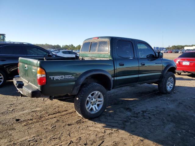 5TEGM92N04Z334275 - 2004 TOYOTA TACOMA DOUBLE CAB PRERUNNER GREEN photo 3