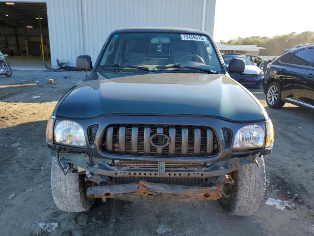 5TEGM92N04Z334275 - 2004 TOYOTA TACOMA DOUBLE CAB PRERUNNER GREEN photo 5