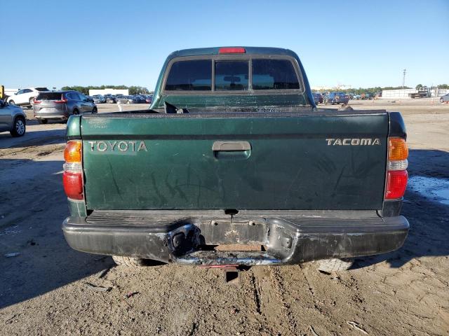 5TEGM92N04Z334275 - 2004 TOYOTA TACOMA DOUBLE CAB PRERUNNER GREEN photo 6