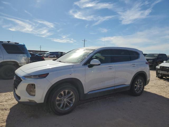 5NMS33AD6KH003300 - 2019 HYUNDAI SANTA FE SEL WHITE photo 1