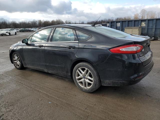 3FA6P0HR8DR340033 - 2013 FORD FUSION SE BLACK photo 2