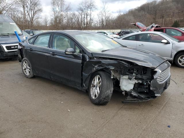 3FA6P0HR8DR340033 - 2013 FORD FUSION SE BLACK photo 4