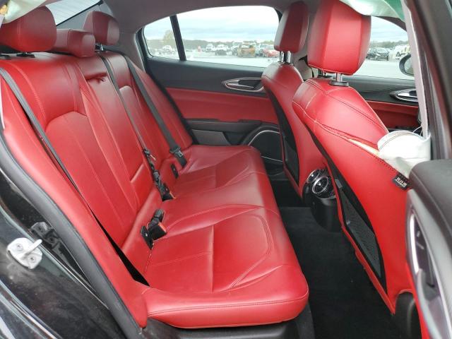 ZARFAEDN4H7532239 - 2017 ALFA ROMEO GIULIA Q4 შავი ფოტო 10