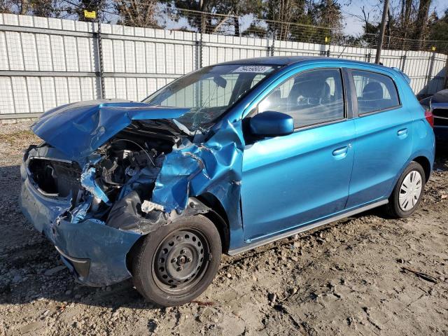 ML32A3HJ6KH007501 - 2019 MITSUBISHI MIRAGE ES BLUE photo 1