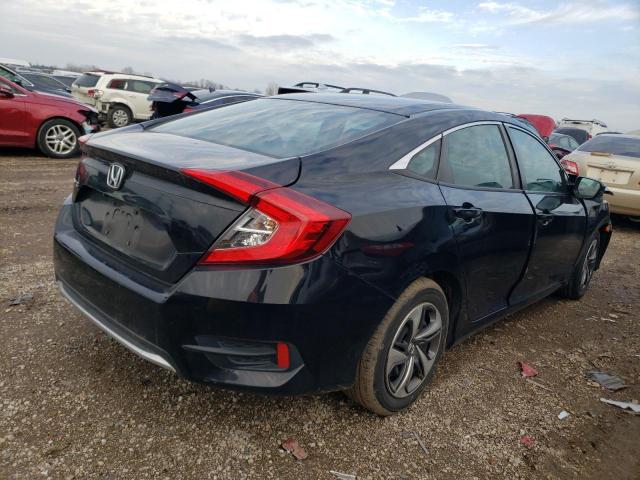 19XFC2F64KE031304 - 2019 HONDA CIVIC LX BLACK photo 3