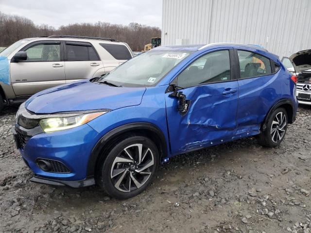 3CZRU6H16KG733853 - 2019 HONDA HR-V SPORT BLUE photo 1